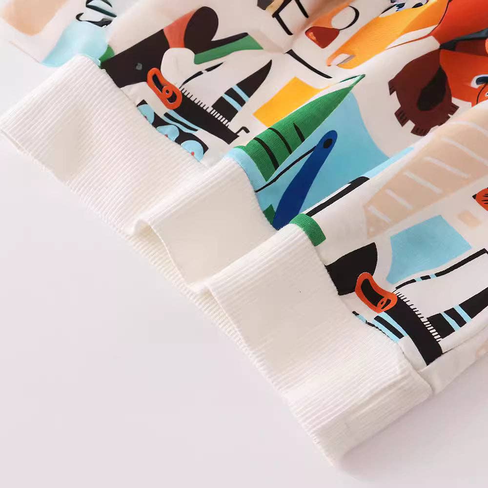 Find Peaks | Crew Sweatshirt - Colorful Construction