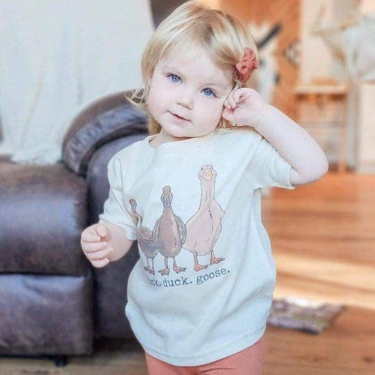 "Duck Duck Goose" Farm Kid Summer Clothing
