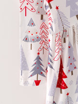 Christmas Tree Print Girls Dress
