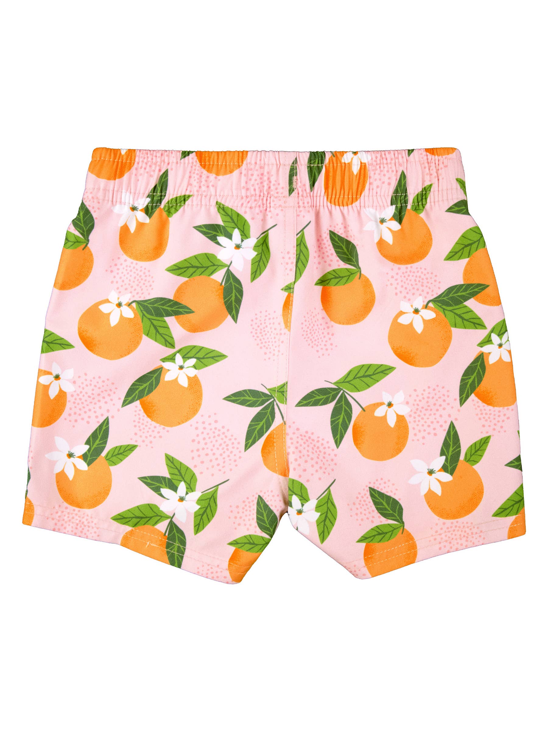 Boys Orange You The Sweetest Swim Trunks