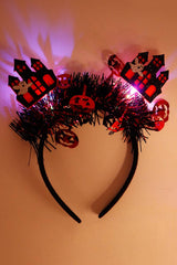 Halloween LED Flashing Light-Up Head Boppers