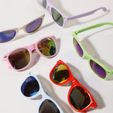Kids Classic Square Frame Sunglasses