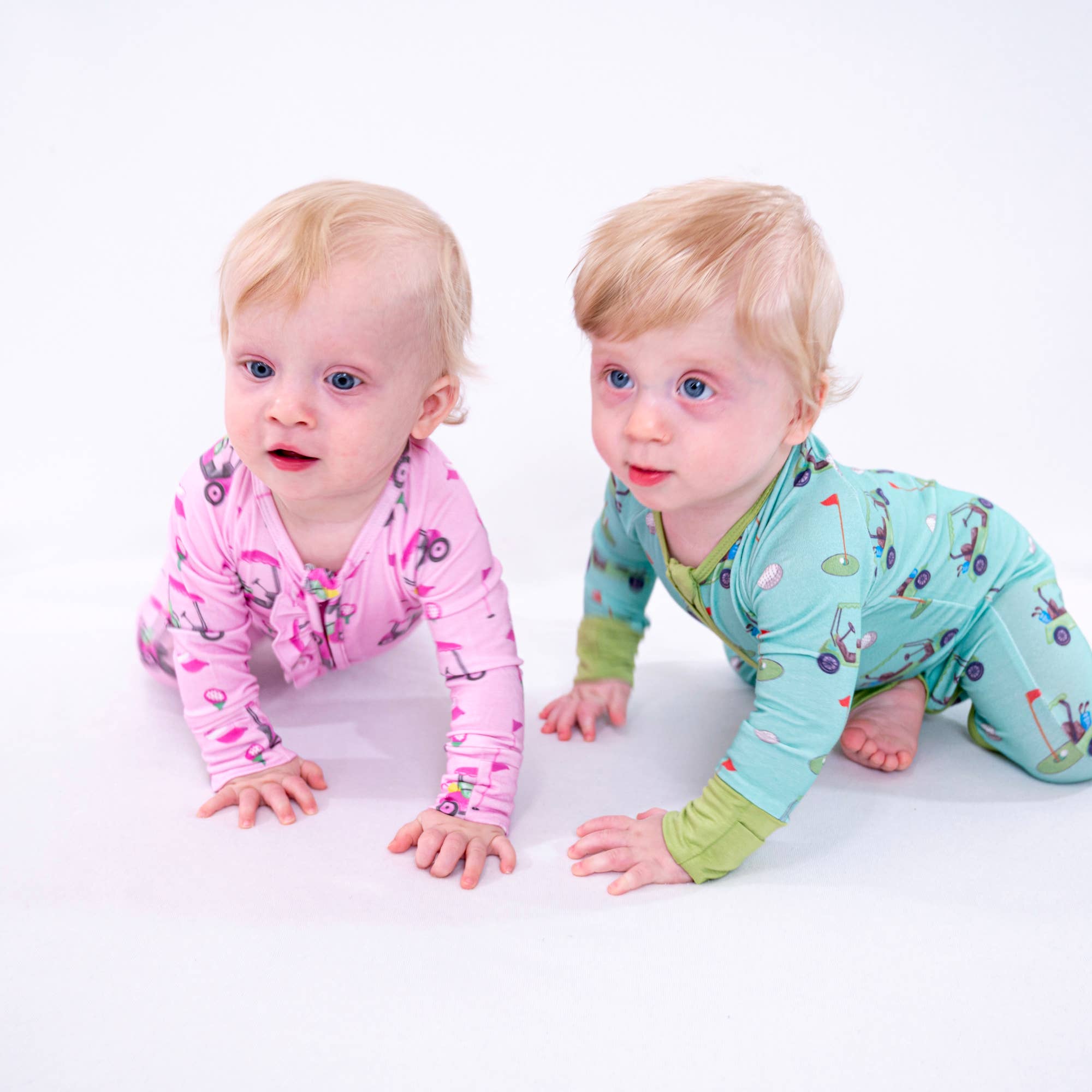 Little Miss Birdie Baby Girl Bamboo Pajamas
