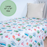Campfire Crew Baby Muslin Swaddle Blanket