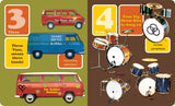 One, Two, Three O'clock, Rock: First Number Board Book