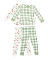 Little Me | Toddler 4pc Cowboy Super Soft Pajama Set