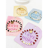 LOVE Two-Tone inspirational Bracelet
