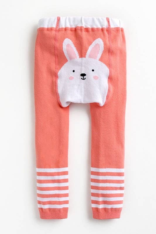 Vaenait Baby - Baby Leggings - Pink Bunny