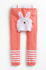 Vaenait Baby - Baby Leggings - Pink Bunny