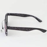 Modern Streak Wayfarer Sunglasses