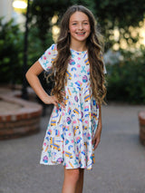 Back To School Twirl Dress