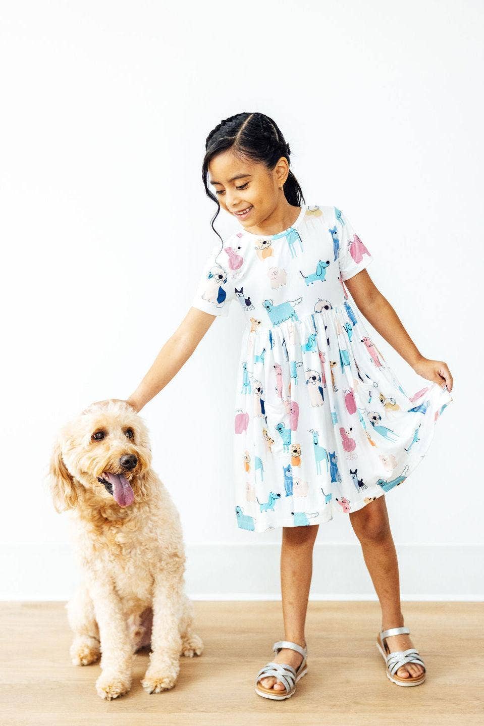 Puppy Pals Pocket Twirl Dress