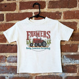 Farmers Growing America Red Tractor Youth Shirt