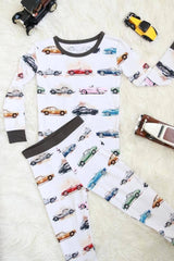 Vintage Vrooms Long Sleeve Lounge Set
