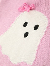 Ghost Bow Knit Sweater