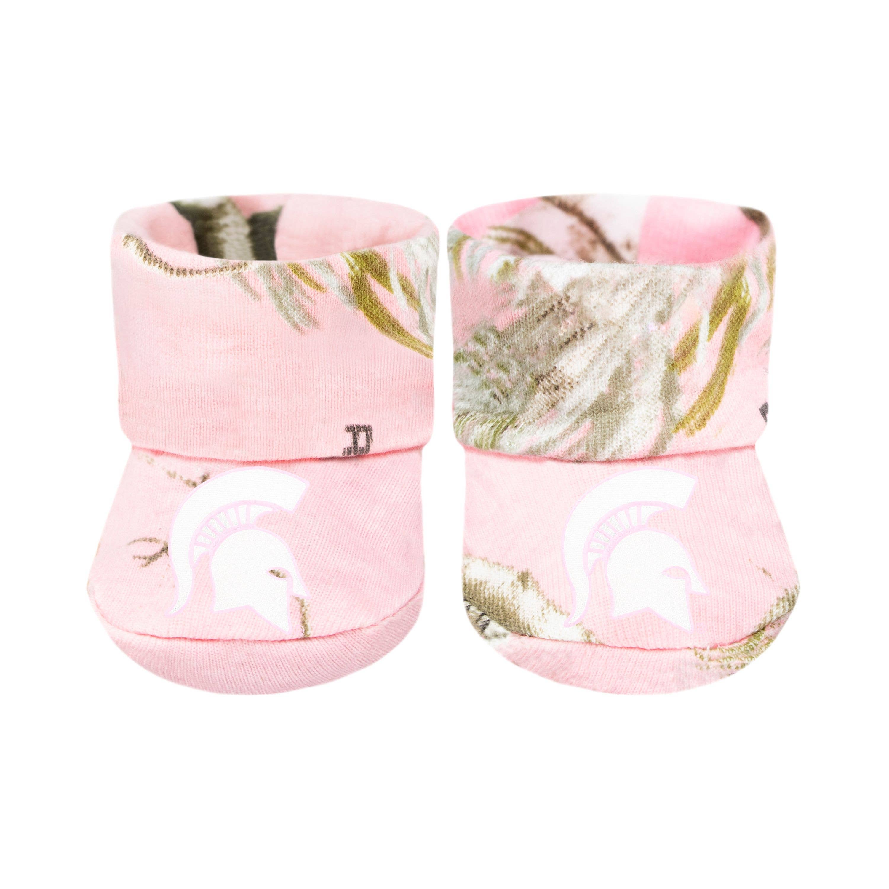 Michigan State Spartans Newborn Bootie Sock