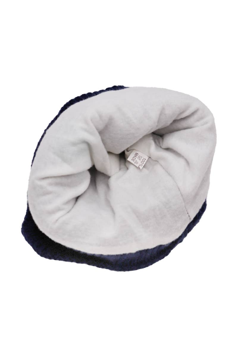 Kids Dinosaur Spike Knitted Ear Cover Beanie