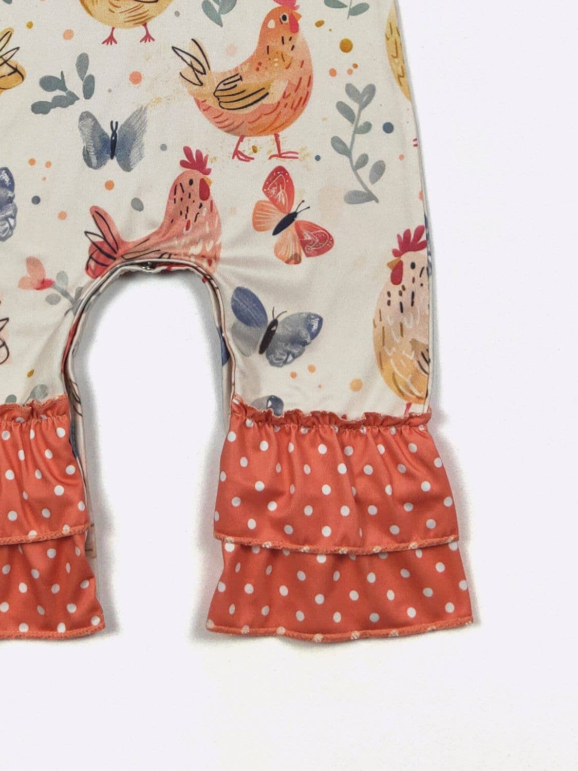 Hen Petals Baby Romper