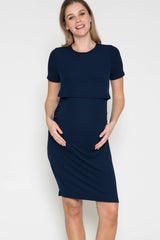 Maternity Ribbed Dress
