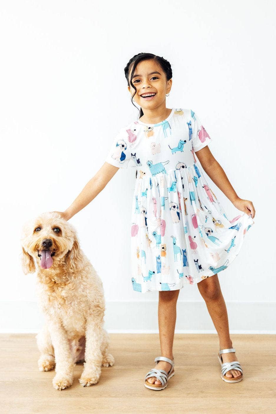 Puppy Pals Pocket Twirl Dress