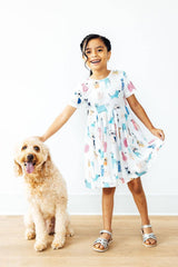 Puppy Pals Pocket Twirl Dress