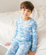 Prism Milk Blue Long Sleeve PJ's