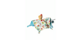 Mary Meyer® Skippy Snail Mushroom Knotted Lovey Security Blanket 12" X 12"