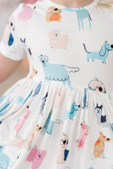 Puppy Pals Pocket Twirl Dress