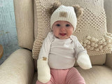 Baby Mitten - Ivory