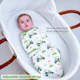 Cotton Velcro Newborn Swaddle Sack Golf A Round