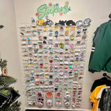 16 Pocket Wall Sticker Display
