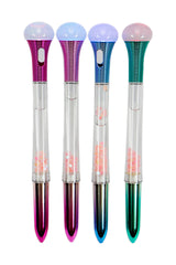 LED Light Mermaid Orb Glitter Liquid Pen - 36 pcs