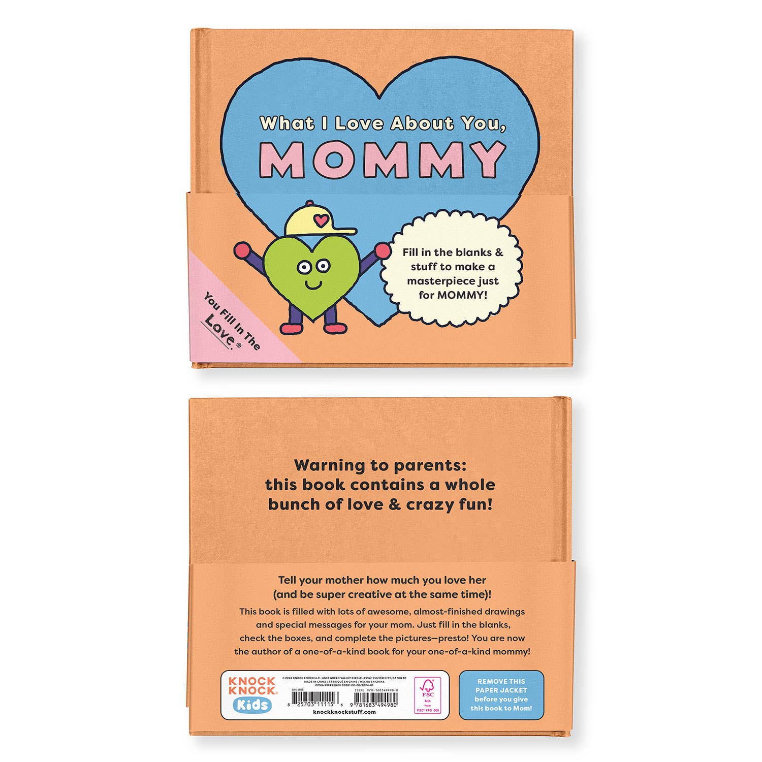 Knock Knock - Knock Knock Kids - Mommy Fill in the Love Book