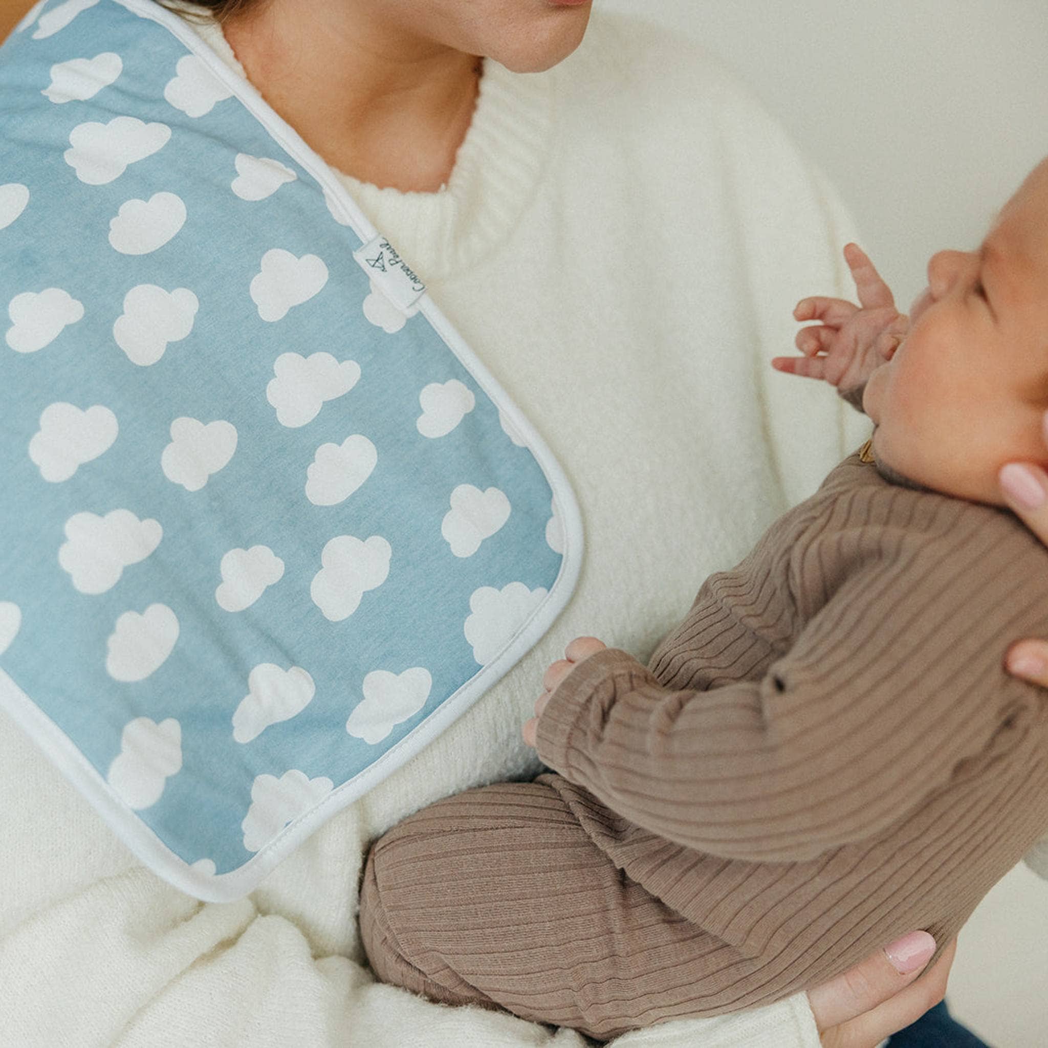 3 Pack Premium Burp Cloths - Farmstead