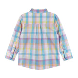 Boys Toddler Plaid Button-down Shirt