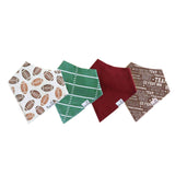 Copper Pearl | 4 Pack Baby Bandana Bibs - Blitz
