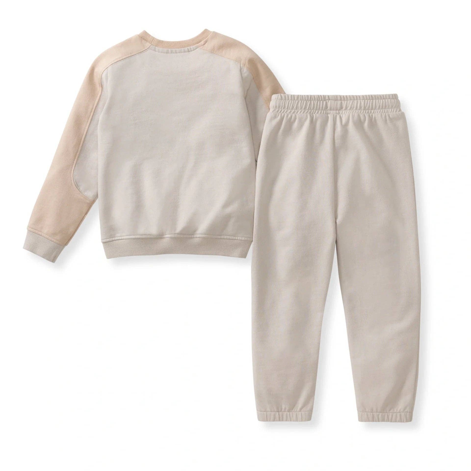 Seamed Organic Sweatshirt & Pants Set
