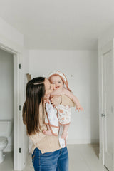 Copper Pearl Premium Baby Knit Hooded Towel - Ferra