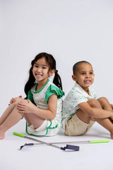 Baby Short Sleeve Polo + Twill Short Set_Golf Day