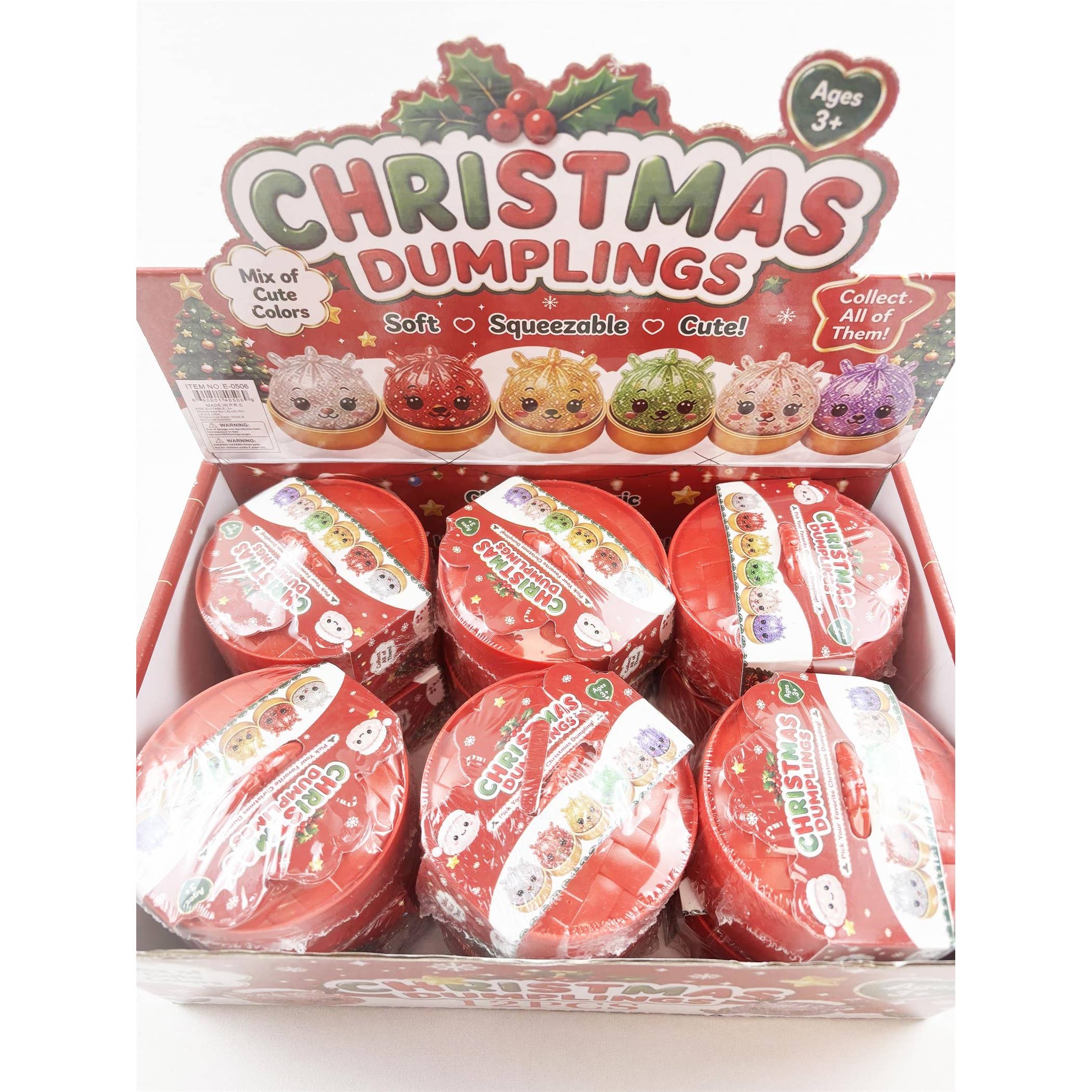 Christmas Reindeer Dumpling Squishy