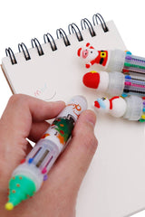Merry Christmas 10-in-1 Multicolor Ballpoint Pen