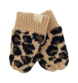 Baby Mitten - Leopard - Latte