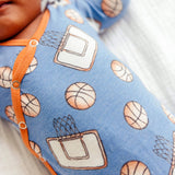 Newborn Knotted Gown - Dunk