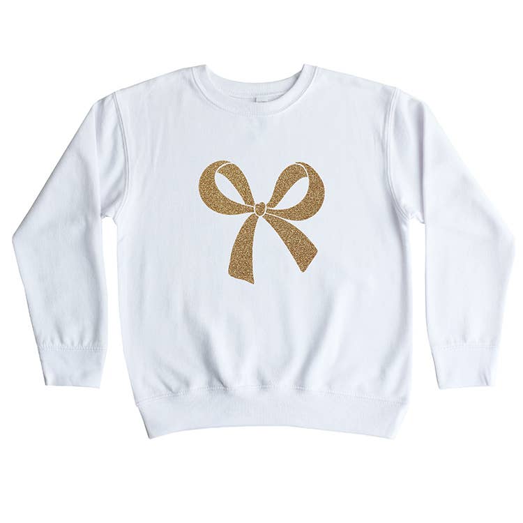 Gold Bow Sweatshirt