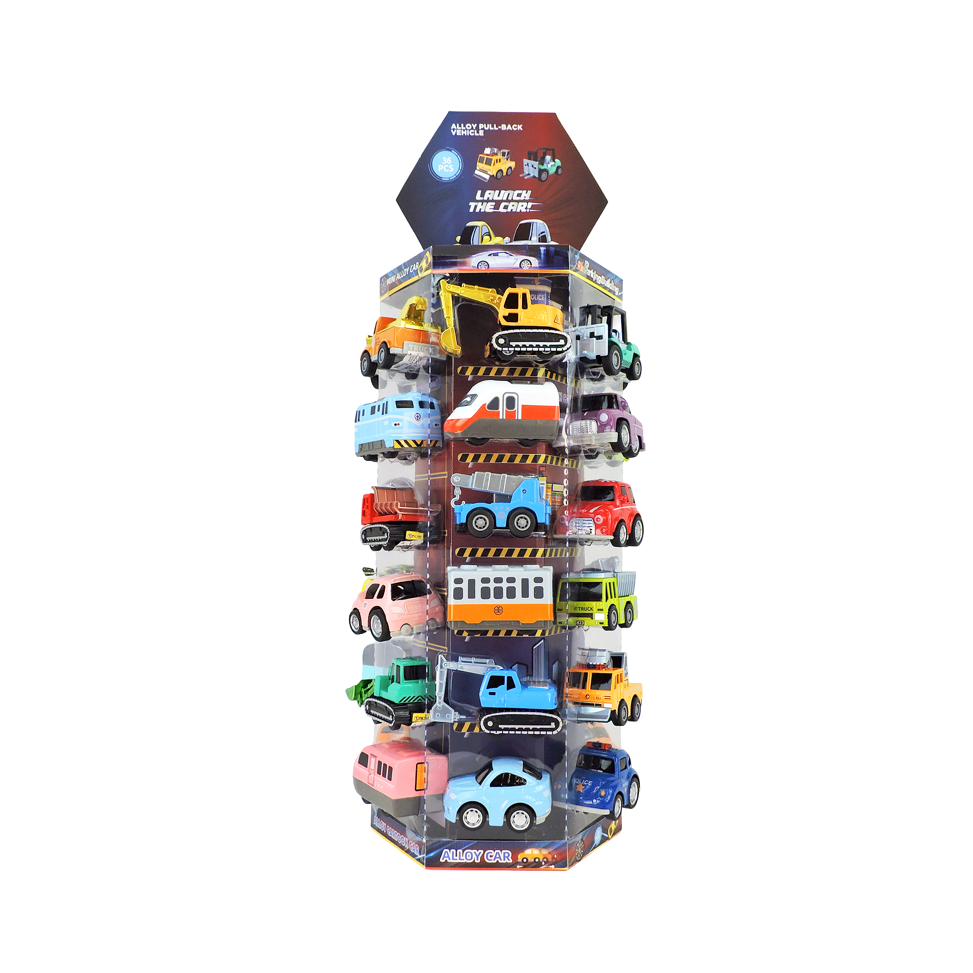 Rollin’ Large Diecast Pull-Back Vehicle