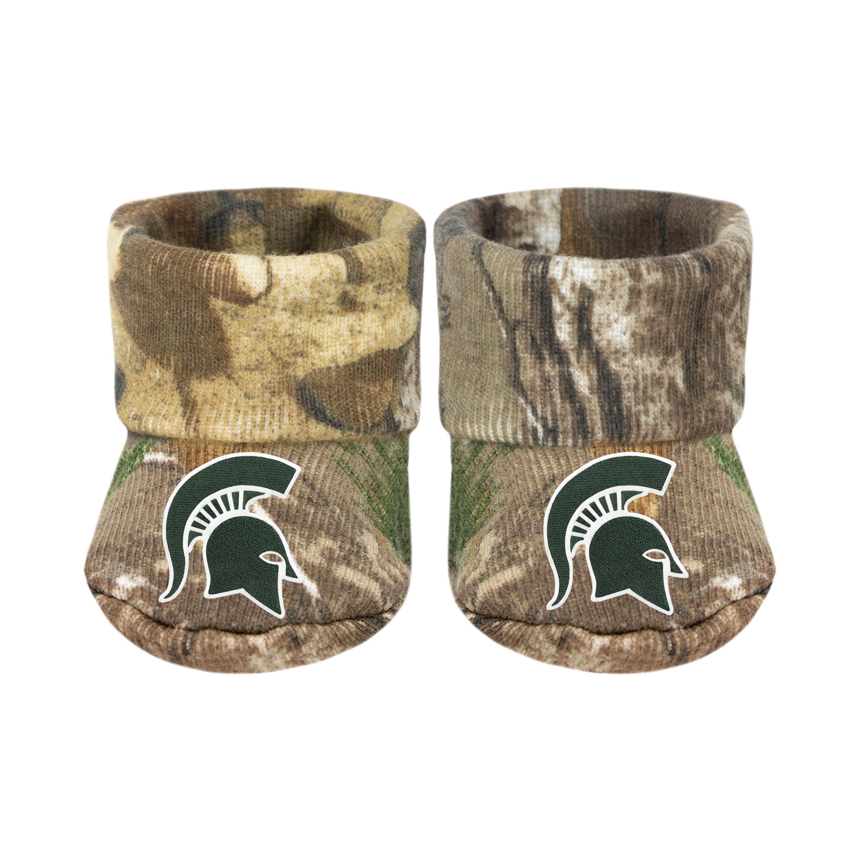 Michigan State Spartans Newborn Bootie Sock
