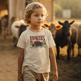 Farmers Growing America Red Tractor Youth Shirt