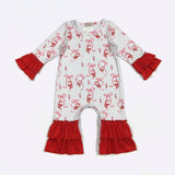 Ribbon Santa Baby Romper