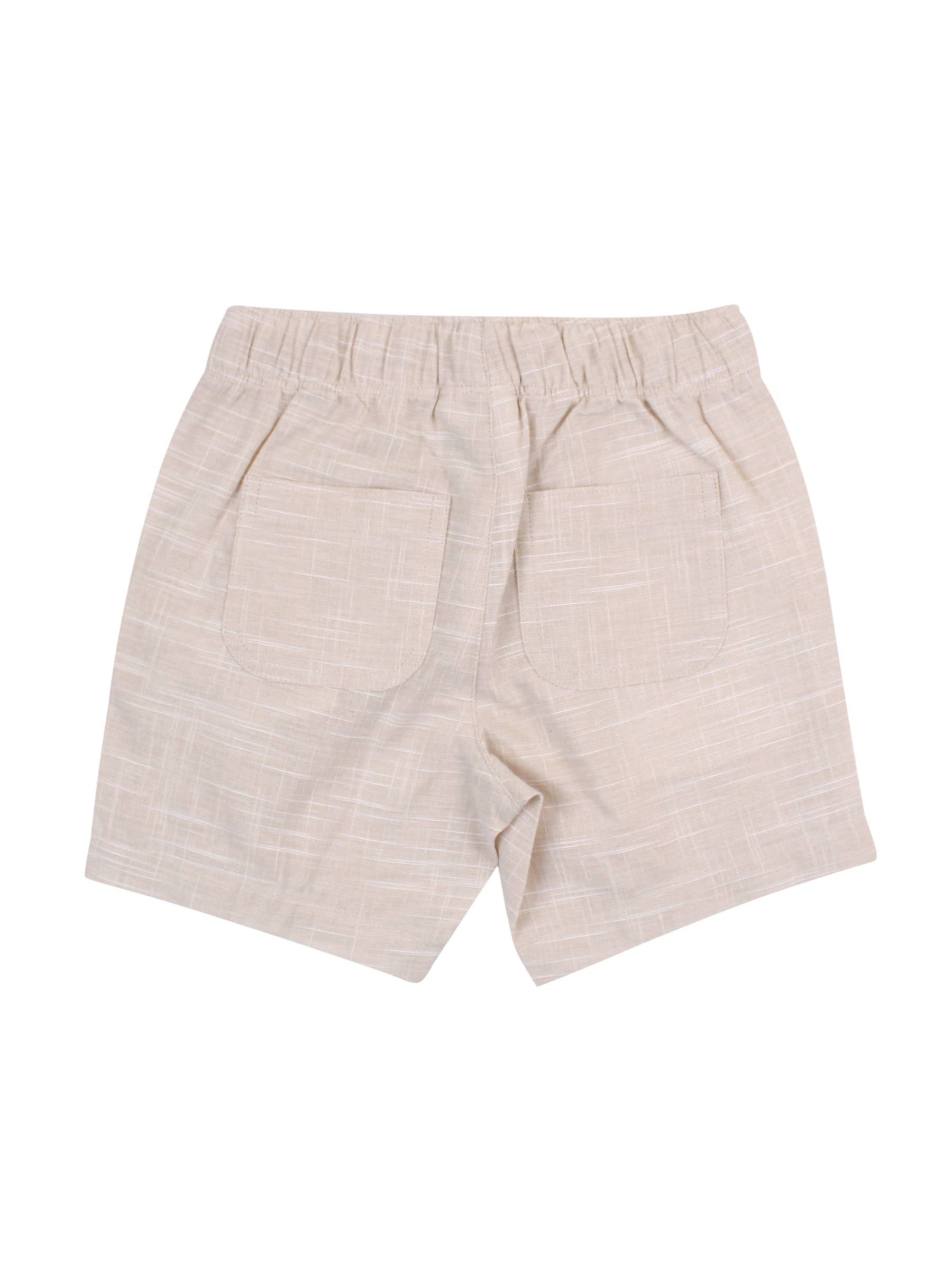 Boys Khaki Pull-on Shorts