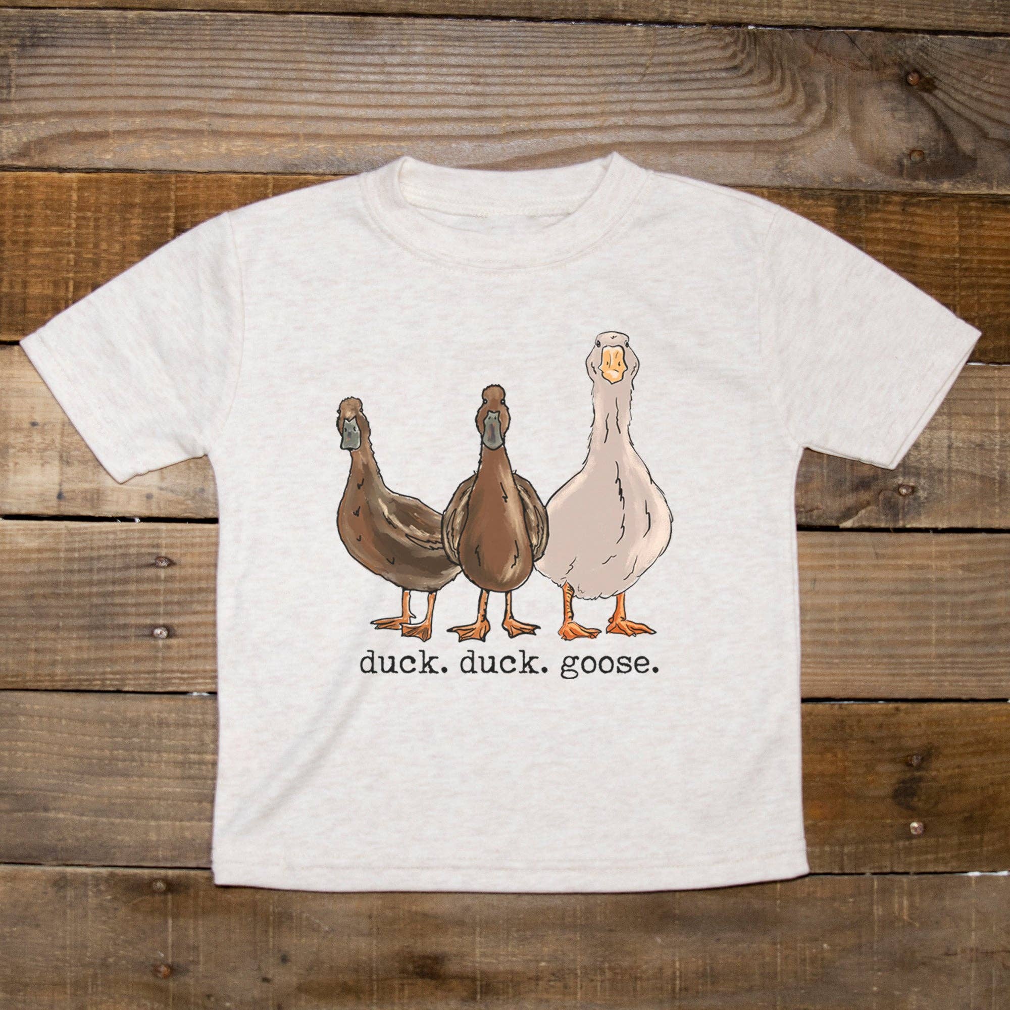 "Duck Duck Goose" Farm Kid Summer Clothing